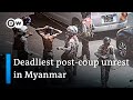 Protesters in Myanmar defiant after deadly crackdown | DW News