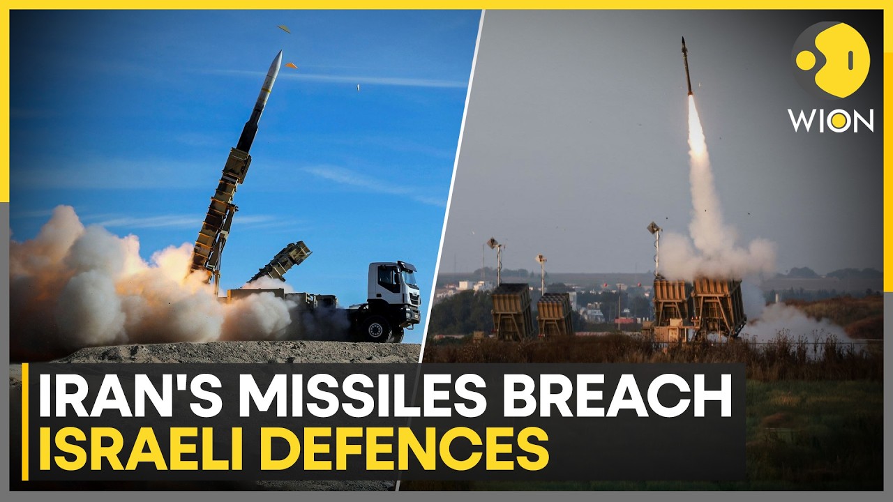 Iran’s Missiles Breach Israeli Defences: Hits West Jerusalem & Haifa in Major Escalation | WION