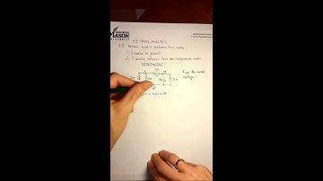 Nodal analysis Supernode