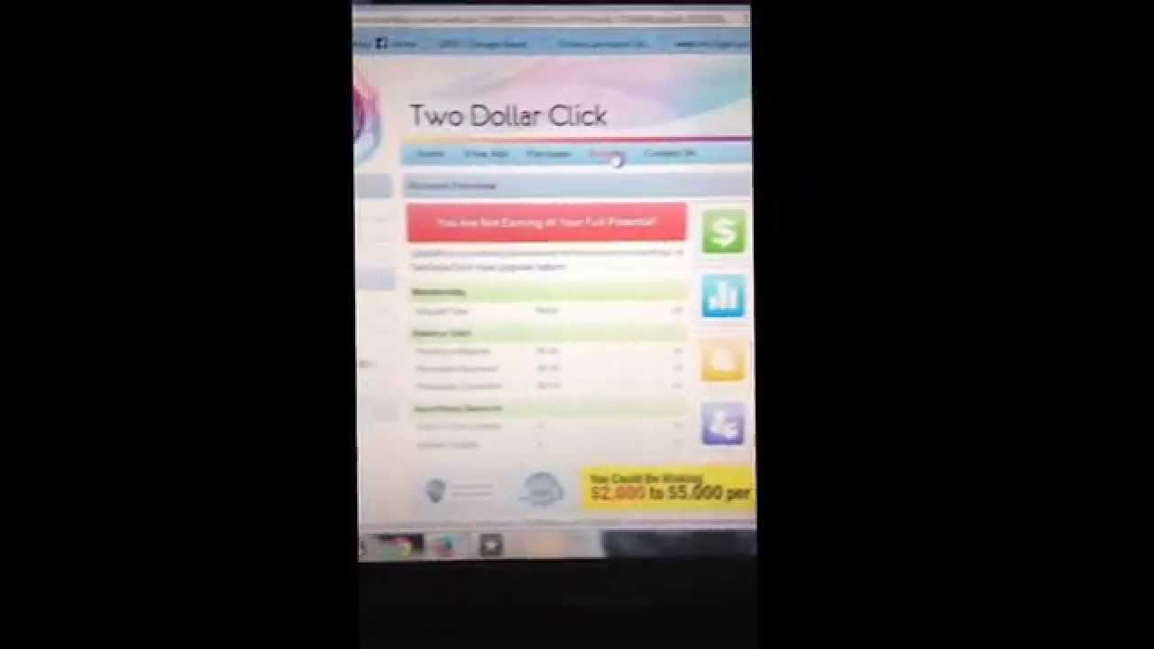 Two Dollar Click (Review) SCAM!!