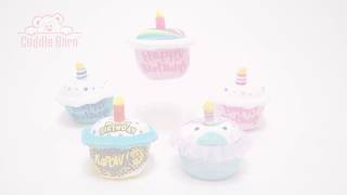 Cuddle Barn - Birthday Cupcake Squeezers (various)