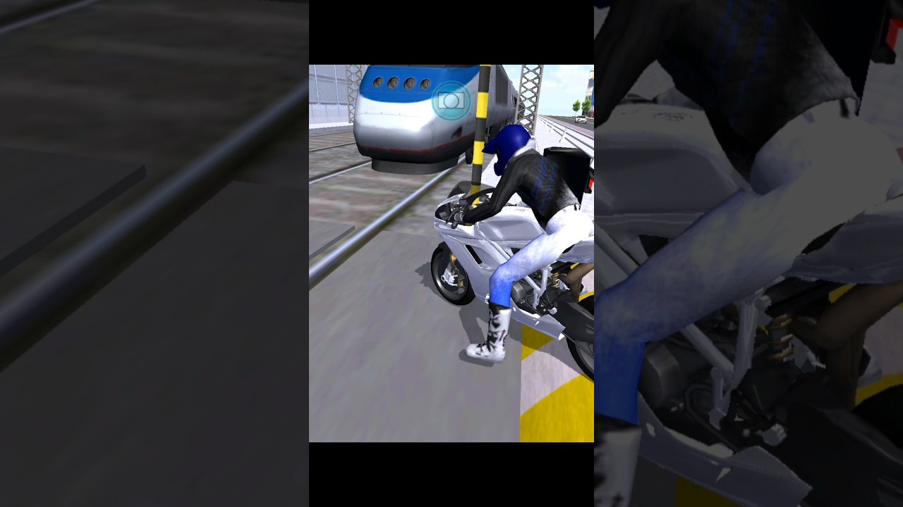 Bullet Train Crash Motorcycle 3d Driving Class 