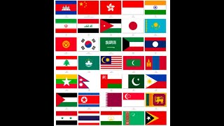 Pembelajaran/Mengenal nama nama Bendera /Negara Dan Ibu Kotanya