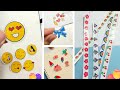 DIY cute sticker paper crafts | How to make Stickers 😍 | Easy Home made sticker craft ideas