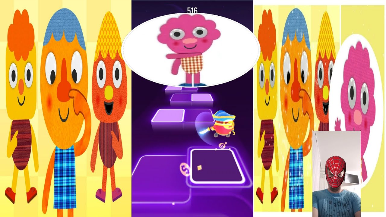 Me Noodle & Pals Super Simple Songs Tiles Hop Puzzle Top - YouTube
