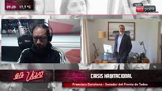Francisco Durañona: "Se hace imposible alquilar, por eso queremos un alivio para el inquilino"