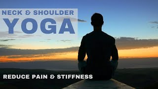 Gentle Yoga to Relax Your Neck and Shoulders #yoga, #Backcare screenshot 4