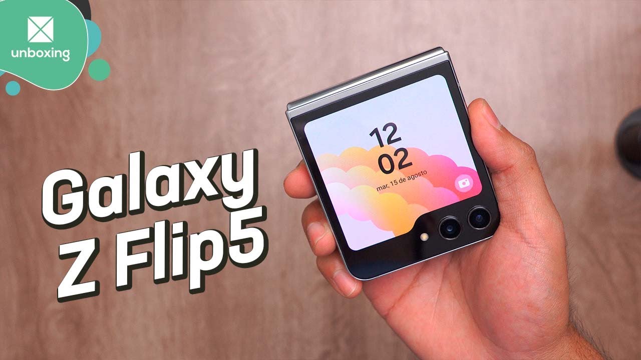 Samsung Galaxy Z Flip5  Unboxing en español 
