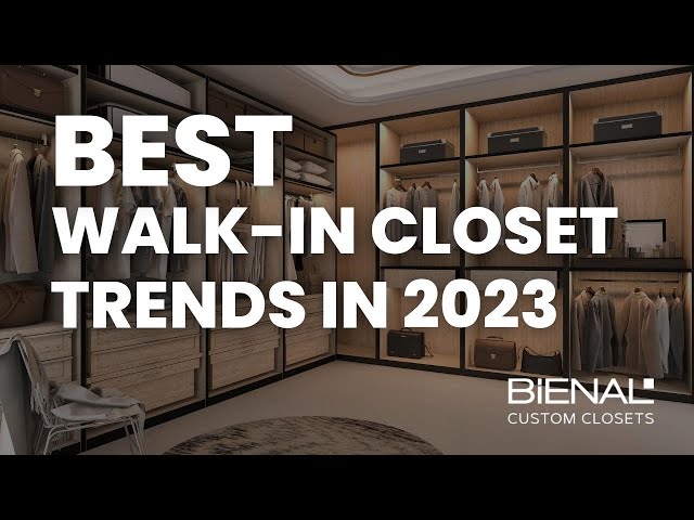 7 Latest Trends in Modern Walk-In Closet Ideas and Designs