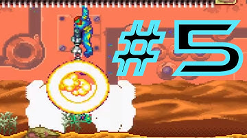 Metroid Fusion walkthrough part 5: Third sector and a Random security robot