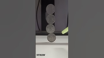 Spinning Coin Experiment #shorts
