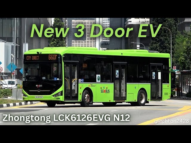 SG❤️BUS ⚡ New Zhongtong LCK6126EVG N12 - YouTube