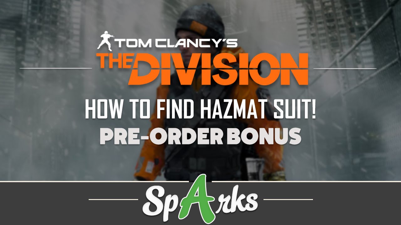 The Division - How To Find Hazmat Suit!