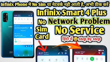 Infinix Smart 4 Plus No Sim Card/No Service Problem | Smart 4 Plus Network IC Problem |X680D Network