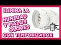 Extractores de Aire SILENCIONSOS (para COCINA, BAÑO, HABITACIÓN, SOTANOS)