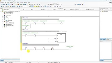 DELTA PLC ISPSOFT [ AUTOMATIC D00R] PROGRAMMING