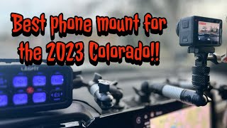 Best phone mount you can get for your 2023 Colorado!!!  @BulletpointMountingSolutions #zr2
