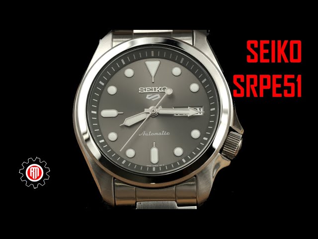 SEIKO 5 Sports SRPE51 - Análisis en Español - YouTube
