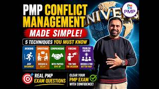 PMP Conflict Management Made Simple | 5 Conflict Resolution Techniques for PMP Exam 2026