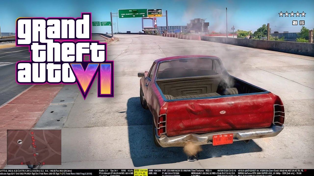 GTA 6 Car Crash Leak YouTube 