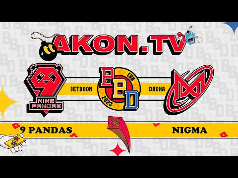 🔴DOTA 2 [RU] 9Pandas vs Nigma Galaxy [bo2] BBD, Group Stage, Group B