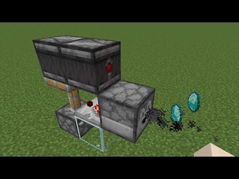 【マイクラJava版専用】超コンパクトなアイテム射出装置（ゴミ箱）