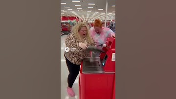 come on scan. #karen #target #aislop #viral #fyp