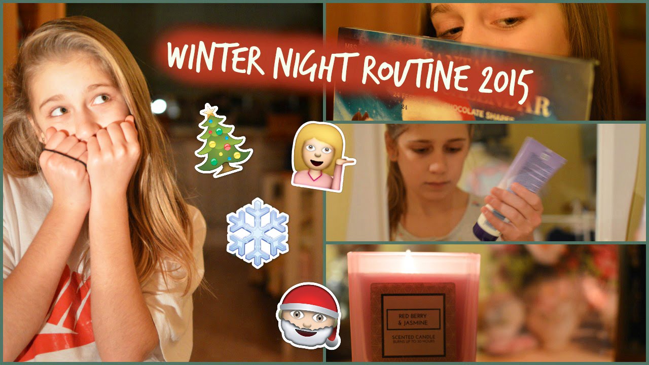 Winter Evening Routine 2015! | EvieEllen