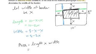 Picture Frame Problem Solution