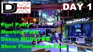 DJ Expo 2018 | SHOW FLOOR Sneak peek | First look Dennon MCGLYNN