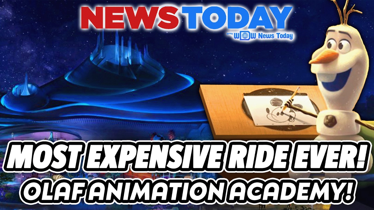 Imagineering's Most Expensive Ride Ever, Olaf Animation Academy Coming to Walt Disney World