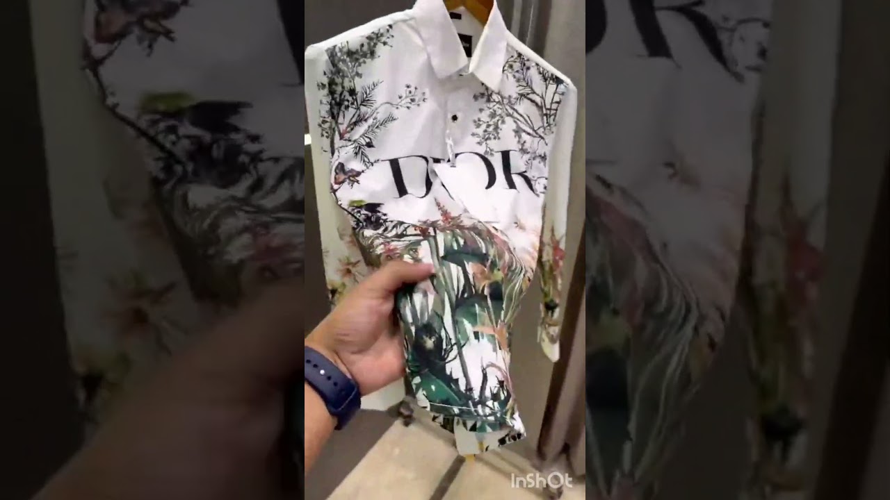 imported Dior premium printed shirt 1350Rs 