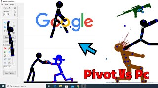 Stickman Breaks Into a Computer – Crazy Battle Inside PC ⚡😂