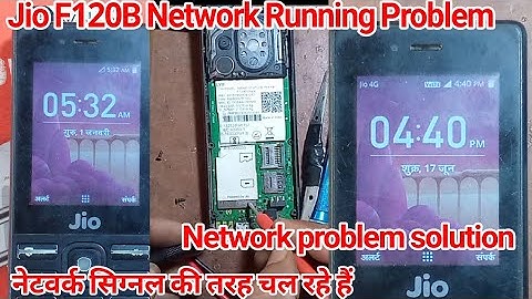 Jio F120B Network Running Problem Solution | Network Problem 100% done By A.R. Raja Repair Shop