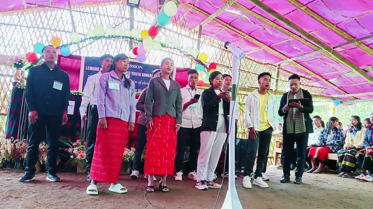 1st session Leinong Baptist Youth annual fellowship ||Laonyu youth special song