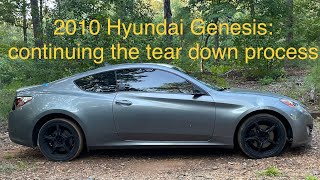 2010 Hyundai Genesis: exterior body panel removal