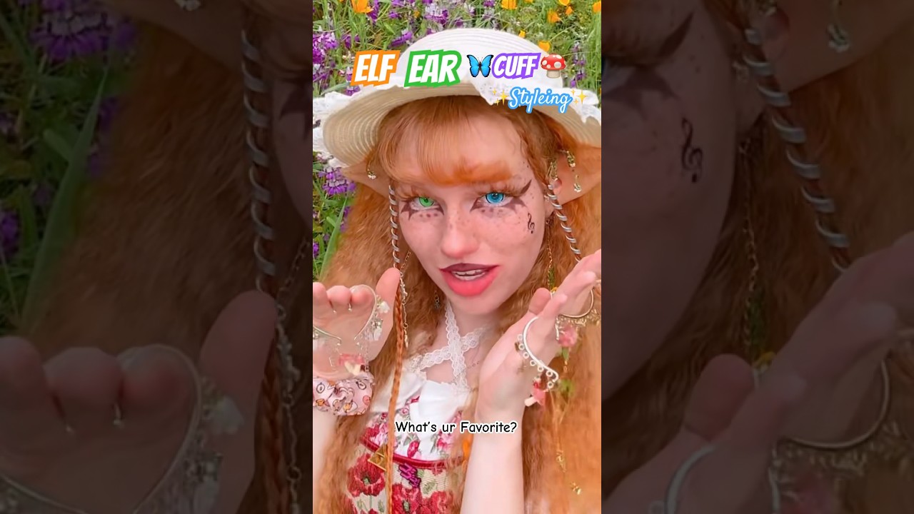 Elf Ear Jewelry? 🦋🍄✨Styling✨​⁠ 
