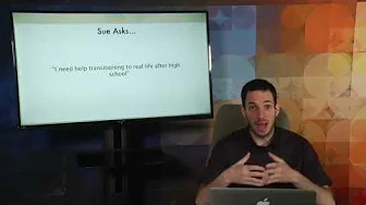 "I need help transitioning to real life after high school" thumbnail