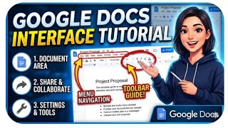 Full Interface of Google Docs | Google Docs tutorial | Google Docs tips and tricks | google docs 
