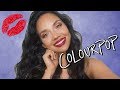 COLOURPOP ULTRA SATIN LIP W/ LIP LINER TRY ON SWATCHES |Ester Jiron|