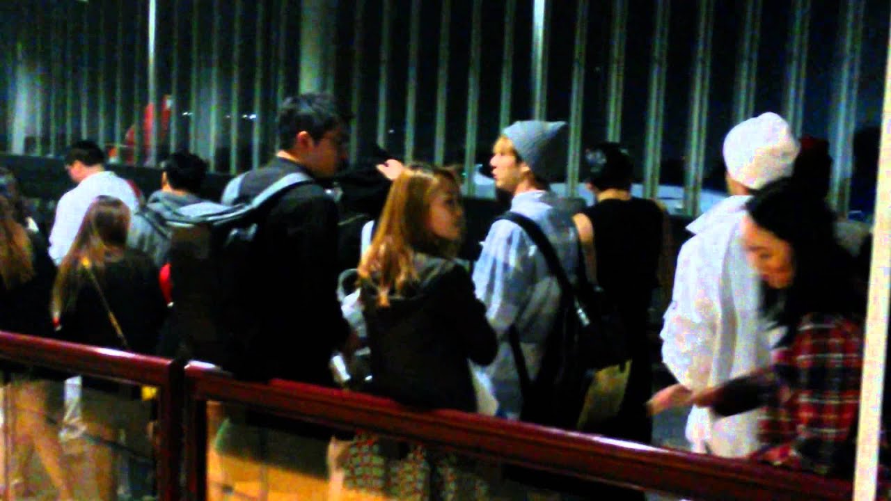 BTS en Chile Aeropuerto Santiago 030815