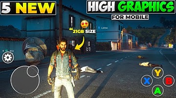 5 Ultra Realistic Android Games That Look NEXT-GEN | 5 NEW High Graphics Android Games