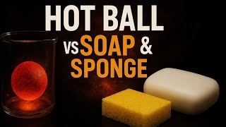 Details HOT BALL vs SOAP & SPONGE 🧽 | Extreme Heat Reaction | Satisfying Experiment (RHCB Style) News