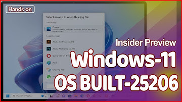 Windows 11 Built 25206: Updated Open with Dialog, Updates For Dynamic Refresh Rate & More ✔✔✔