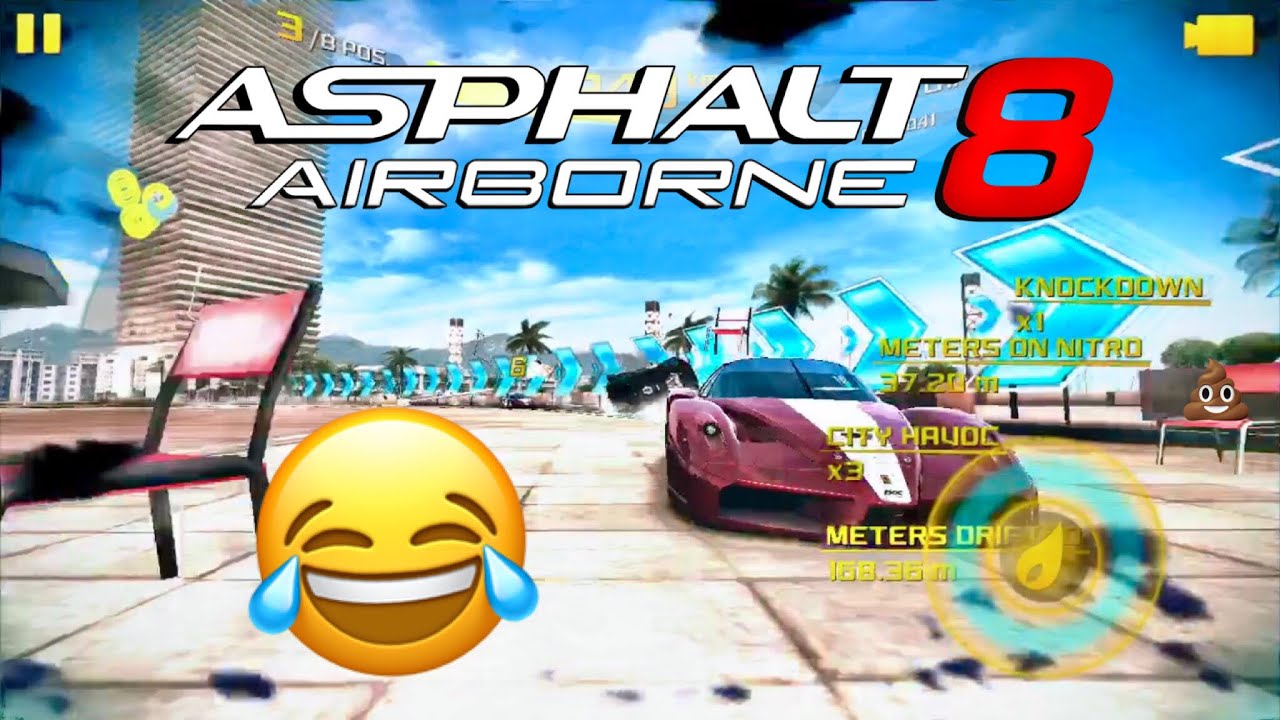 Asphalt 8 Thug Life #38 (Asphalt 8 Funny Moments)
