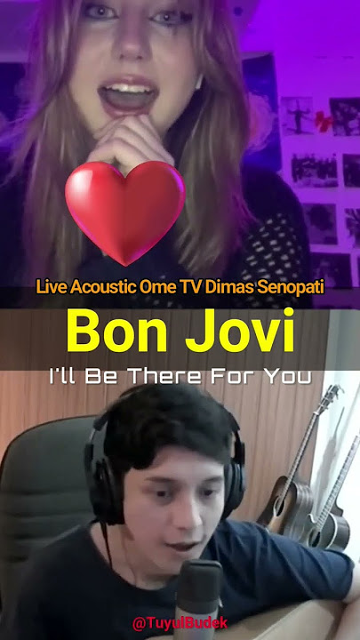 TIDAK PERCAYA DIMAS SENOPATI ORANG INDONESIA (I'll Be There For You - Bon Jovi Live Acoustic Ome TV)