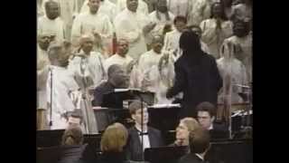 Video thumbnail of "Trinity United Church of Christ - He Laid His Hands On Me"
