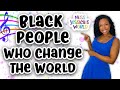 Best Black History Month Song! | Celebrate Black People Who Change the World | Miss Jessica