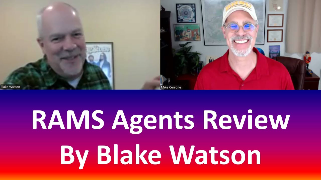 RAMS Agents REVIEW by Blake Watson. Goal is 25 Annual Sales.