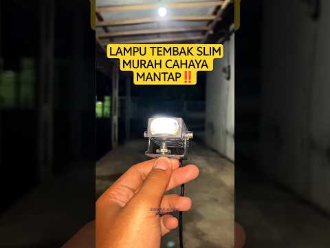 LAMPU TEMBAK SLIM MURAH CAHAYA GOKIL‼️#d2laser #lamputembak